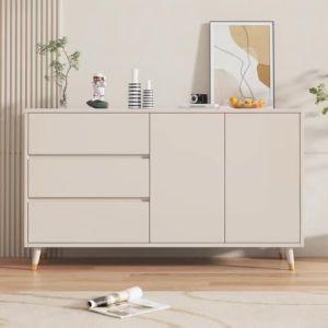 Storage Cabinet Solid Wood Dining Cabinet Multi-layer Storage Cabinet (XS)