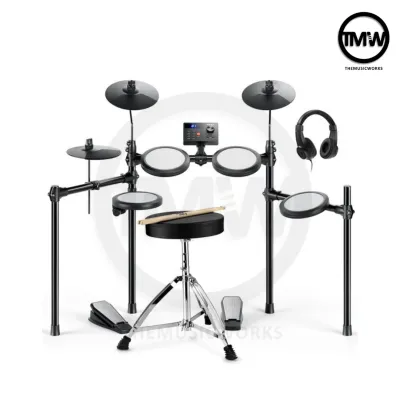 Donner DED-70 Complete Set 7 Pieces Beginner Electronic Drums Foldable DED 70 Series