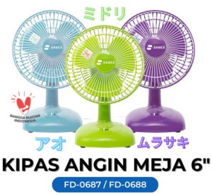 MIYAKO KAD927B Kipas Angin 2in1 Ukuran 9inchi Bergaransi Resmi
