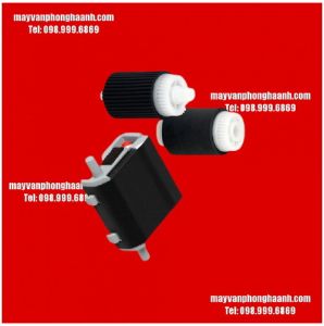 Bộ cao su kéo giấy ADF Canon IR 2520/ 2525/ 2530 /2016/ 2020/ 2018/ 2022/ 2030/ 2318/ 2320/ 2420/ 2422/ 2002/ 2202/ 2204/ 2004/ 2006/ 2206 ( Bộ 3 chi tiết )