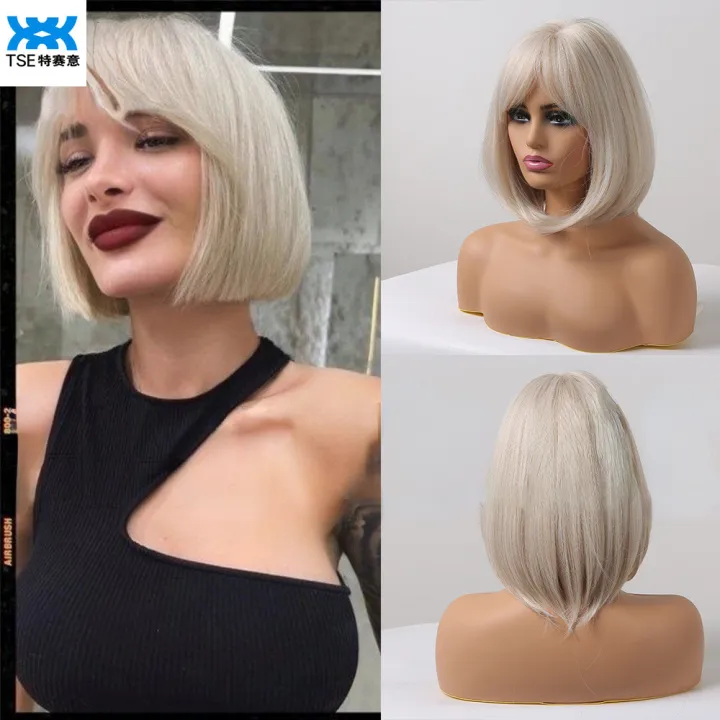 Blonde wig lazada hotsell