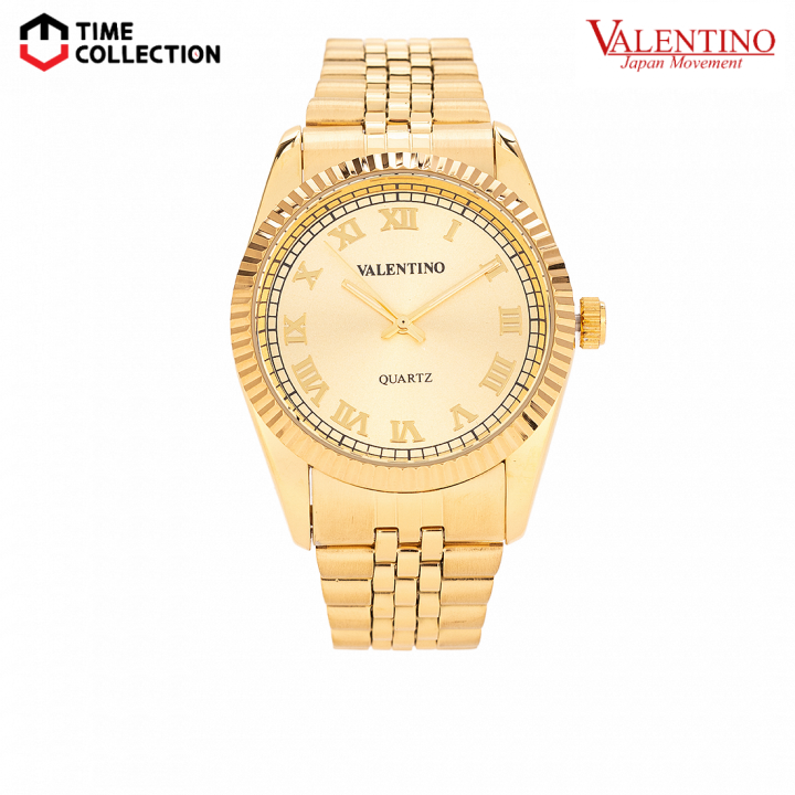 Valentino Ladies Yellow Gold Watches Valentino White Yellow Gold