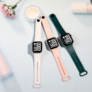 LED Watch Sports Waterproof Digital Simple Wind Watch Mens Womens Touch Watch Electronic Student Watch Childrens Gift Electronic Watch