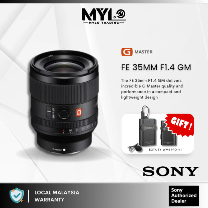 Sony FE 35MM GM Lens For Sony A7IV/A7MK IV/A7MK 4/A7III