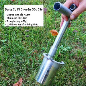 Dụng cụ di chuyển gốc cây đa năng bứng cây con