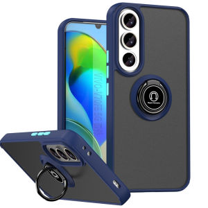 Armor Matte Case For Vivo V70 FE V70FE V60 V50 Lite 5G Cover Ring Magnetic Stand Holder Shockproof 360 Rotation Bracket Shell