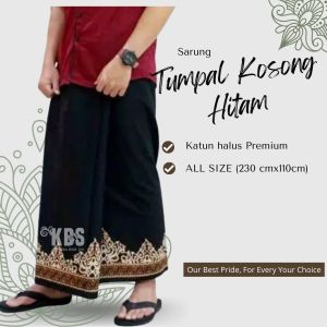 Sarung Batik Premium ALL SIZE Bawahan Koko Putih Fashion Muslim Pria Terbaru Bahan Katun TMPLKSG
