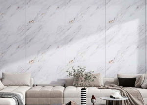 Wallpaper Dinding Motif Vinyl Marble Foam Roll Sticker Kamar Dekorasi PET Lebar 12 Meter x Panjang 3 M