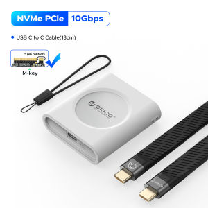 ORICO 2230 M.2 NVMe SSD Enclosure 10Gbps M.2 to USB Type C 2TB Large Capacity For Tablet Laptop Phone