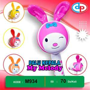 1 Lsn PALU KEPALA MELODY 45CM MAINAN TIUP