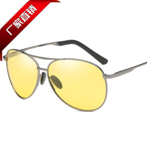 แว่นตาขับรถกลางคืน แว่นตาการมองเห็นกลางคืน แว่นตาป้องกันแสงสะท้อนกลางคืน แว่นตาขับรถโพลาไรซ์สำหรับทุกเพศ 6011Hot