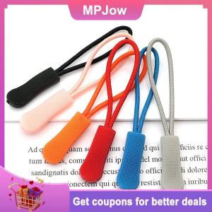 【MPJow】 New 10pcs Zipper Pull Puller End Fit Rope Tag Replacement Clip Broken Buckle Fixer Zip Cord Tab Travel Bag Suitcase Tent