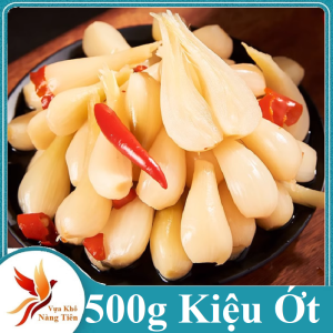 1kg Củ Kiệu Ớt Thơm Ngon Vị Ngon Cay Vừa Giòn Mới Tự Nhiên Ăn Kèm Mì Tôm Tôm Khô Tuyệt Vời- VỰA KHÔ NÀNG TIÊN