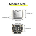 diymore Mini Li-Ion Battery Charging Pad 3.7V 4.2V 18650 Keyboard Charging Power Plate Protection Type C Input Module. 