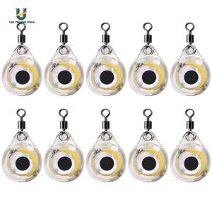 10Pcs Fishing Lure Set - Mini Eye Shape Battery Operated for Seawater and Freshwater Fishing