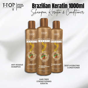 Cacau Brazilian Hair Keratin Set 1000ml by T-Top