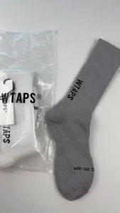 Men Mid-Length Cotton Crew Socks Thickened Towel Bottom Casual Warm Socks for Autumn and Winter