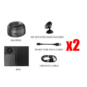 Not afraid of being stolen Premium spy cam connect to cellphone  A9 Cctv camera connect cellphone 1080P no need internet no need wifi with Night Vision Motion Detection HD cctv camera original genuine with 360°panoramic Infrared Security Camera