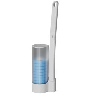 NEST Baia Disposable Wall-mounted Toilet Brush Set with Replacement Head