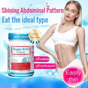 LifeSpace B420 Probiotics 60 Capsules  Supports Digestive Health