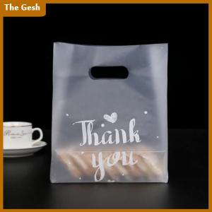 [The Gesh] ถุงของขวัญลูกกวาดพลาสติก50ชิ้นถุงช้อปปิ้งถุงห่องานแต่งงาน