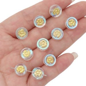 Brass hoa bướm Ong Mật thủy tinh trái tim hạt charm hạt hạt đệm rời cho làm đồ trang sức vòng cổ vòng tay phát hiện Phụ kiện tự làm