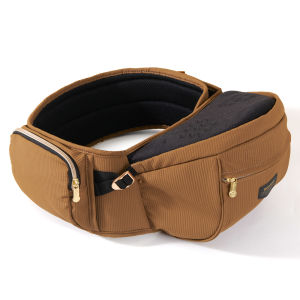 Sunveno Upgrade Baby Hipseat Carrier with Adjustable Extended Waistband for 3 - 36 months Baby Girl Boy Comfortable Breathable Infant Carrier Non-Slip Hip Seat Surface Black