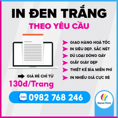 In - gia công tài liệu theo yêu cầu