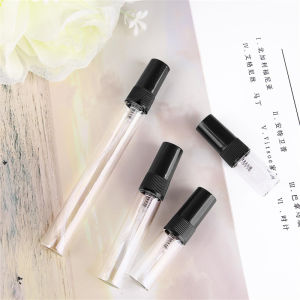 PrettySet Perfume Mist Spray Bottles Refillable Mini Empty Travel Clear Glass Bottles S54