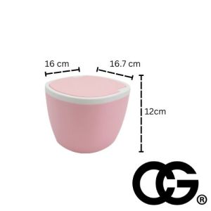 CG Tong Sampah Mini Plastik Moden Bertutup - - 1.8L