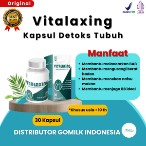 [MURAH + COD] VITALAXING KAPSUL DETOKS TUBUH