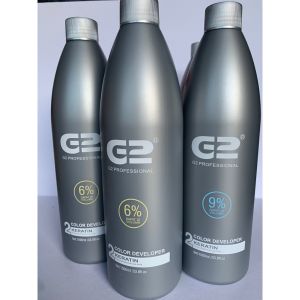 G2 OXIDIZING SOLUTION 6%9%12% 1000ML FOR HAIR COLORING