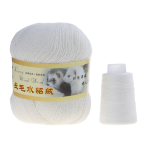 Lông chồn sợi dệt kim dệt tay 50g đan móc và hàng thủ công Phụ kiện cho Starter bắt đầu nghiên cứu phụ kiện