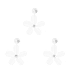 OFTBT 3Pcs Wall Mounted Conditioning Guide Fan Adjustable Plastic Air Conditioner Vent Cover Practical Windmill Shaped Air Conditioning Guide Plate For Home