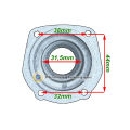 Đầu Nhôm Máy Mài Maktec MT951, MT954 | Đầu Máy Mài ( 2 Chi tiết ) Maktec MT951/ MT954 Hoặc Máy TQ Cùng Kích Thước. 