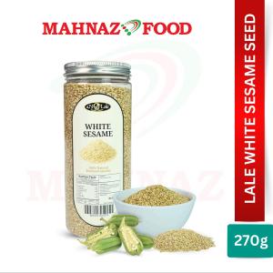 Mahnaz Food | Premium Black Sesame & White Sesame | Bijan Hitam & Bijan Putih | Cooking Baking & Garnishing | 270g