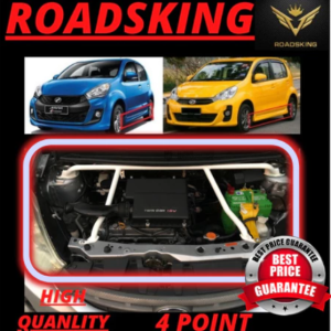PERODUA MYVI LAGI BEST ICON 2011-2014 FRONT STRUT SAFETY BAR 4 POINT 1.3 CC / 1.5CC
