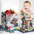 Bộ xếp hình lego 520 chi tiết- Đồ chơi lắp ghép phát triển trẻ toàn diện. 