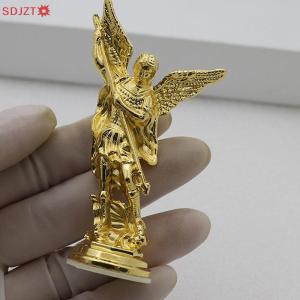 🚚【Local Express Delivery】🚚 1PC Crafts For Home Room Tabletop Desktop Saint Michael FigurineThe Archangel Defeating Satan Guardian Statues