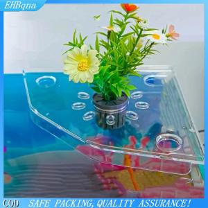 COD Bể cá góc lưu trữ giá đục lỗ miễn phí lưu trữ Giá bể cá cảnh quan hàng đầu khung thủy canh cây xanh khay
