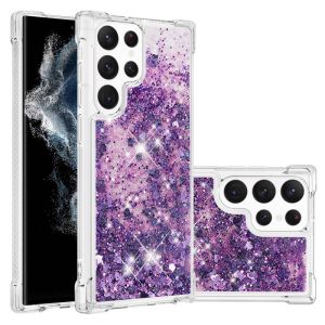 KISSCASE Vỏ Điện Thoại Di Động Cát Chảy Dạng Bột Flash Vỏ Kim Sa Tình Yêu Chất Lỏng Cas Cho Samsung Galaxy S23Ultra S23 Plus S23 S22 S21 Plus Note20 Ultra Note 20 A72 Vỏ Khung Silicon Chống Sốc Ốp Lưng Chống Trầy Xước Cao Cấp Trong Mờ