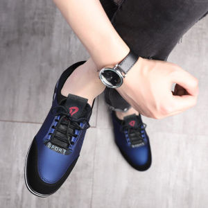 LKShoes ห้ามพลาด รองเท้าผ้าใบแฟชั่นคุณผู้ชาย ดีไซน์สปอร์ตสุดเท่ห์ มี 2 สีให้เลือก ใช้ใส่ทำงานหรือเที่ยวก็ได้ ครบจบในคู่เดียว พร้อมส่งแล้ว