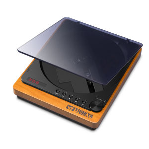 HIFI CD Player Bluetooth 5.1 Digital Optical Output USB Lossless Playback Wooden CD Music Player Infrared Remote Control
