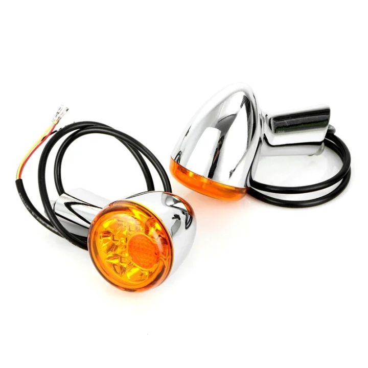 Motorcycle Rear Turn Signal Led Indicator Lamp Blinker Day Running 