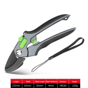 กรรไกรตัดกิ่งไม้ กรรไกรแต่งกิ่ง คม ทน กรรไกรสแตนเลส กรรไกรสำหรับตัดแต่งกิ่งไม้ ดอกไม้ เครื่องมือจัดทำสวน