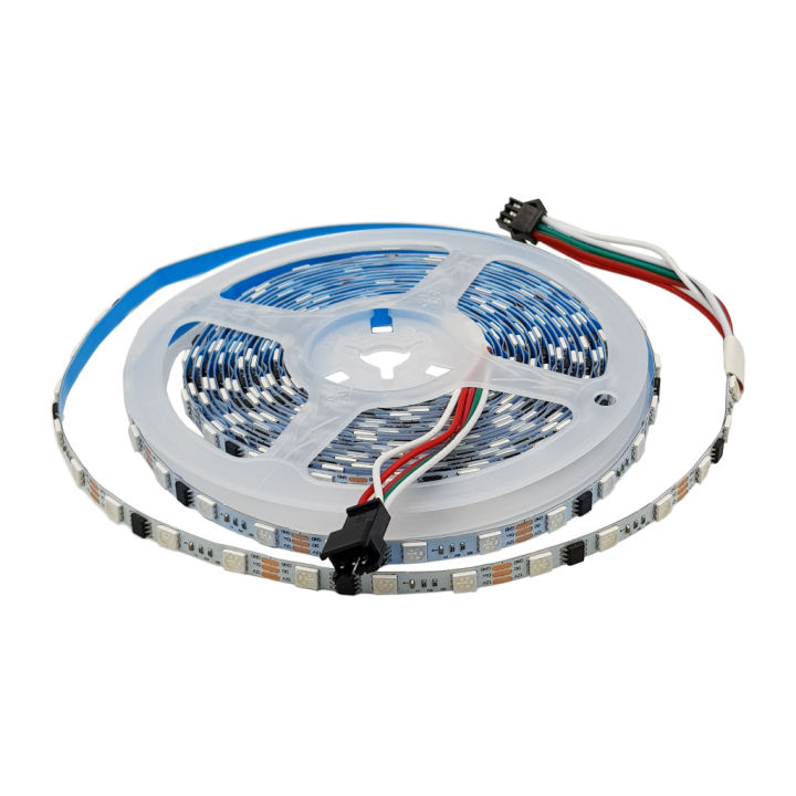 Dây đèn led đuổi ARGB Ws2812b / Ws2811 2812 / 2811 5.5mm 60 led/m 5V ...