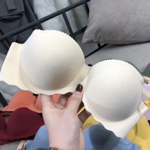 Small Bust Bralette Wireless Push Up Bra For Women Anti Sagging Seamless Comfortable Lightweight Demi Cup Bras For Teen Girls
