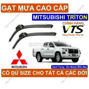 Gạt Mưa Kính Lái Cao Cấp Mitsubishi Triton Cặp G.ạt Mưa Kính Lái Mitsubishi Triton Có Đ.ủ Size Cho Các Đời Xe Triton
