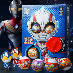 New Ultraman Gacha Machine Card Model Machine Tiga Taro Orb Geed Zero Hero Figure Toy Playset Gift