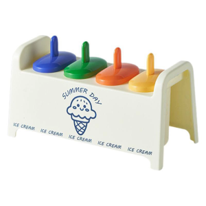 Plastic Ice Cream Molds Juice Popsicles Molds for Handmade Popsicles with Easy Demold and Colorful Stick